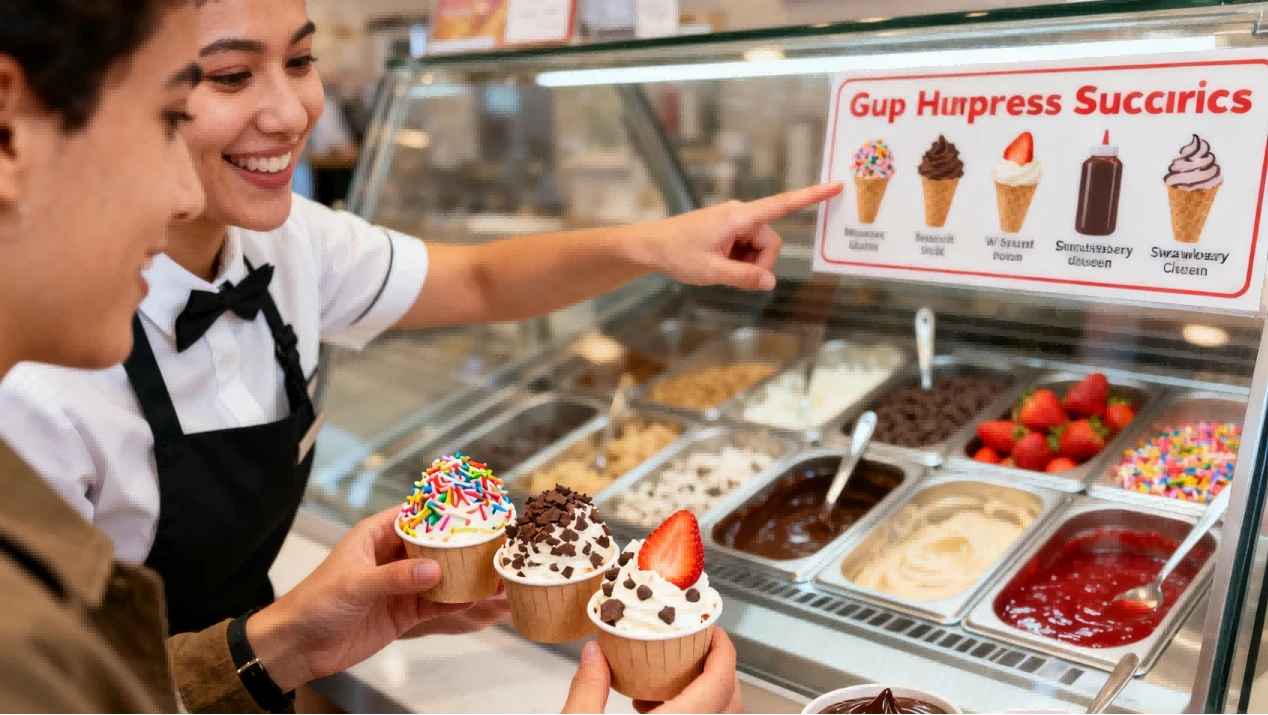 Paper Ice Cream Cups with printing 2 Paper Ice Cream Cups with printing 2